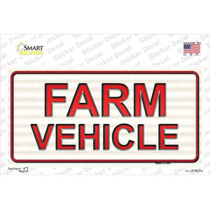 Farm Vehicle Wholesale Novelty Sticker Decal
