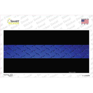 Police Diamond Thin Blue Line Wholesale Novelty Sticker Decal