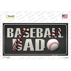 Baseball Dad Wholesale Novelty Sticker Decal