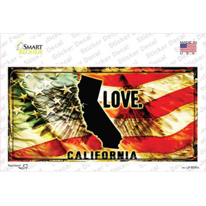 California Love Wholesale Novelty Sticker Decal