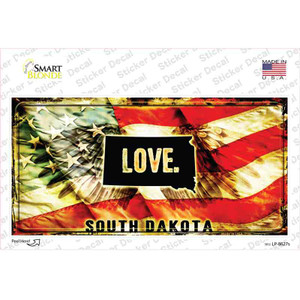 South Dakota Love Wholesale Novelty Sticker Decal