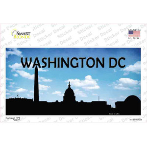 Washington DC Silhouette Wholesale Novelty Sticker Decal