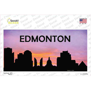Edmonton Silhouette Wholesale Novelty Sticker Decal