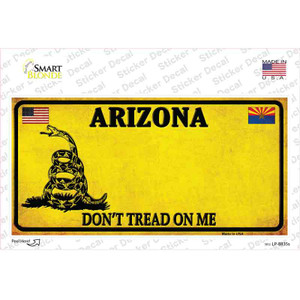 Arizona Dont Tread On Me Wholesale Novelty Sticker Decal