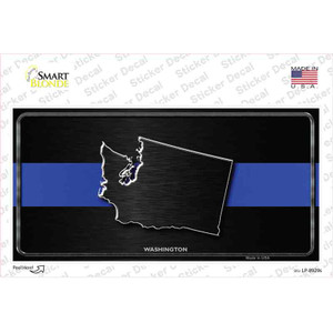 Washington Thin Blue Line Wholesale Novelty Sticker Decal