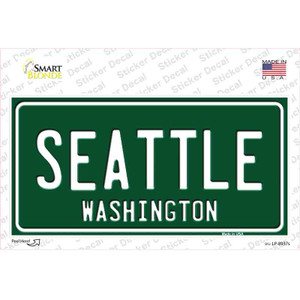 Seattle Washington Green Wholesale Novelty Sticker Decal