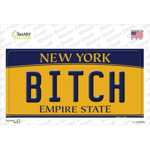 Bitch New York Wholesale Novelty Sticker Decal