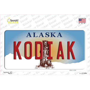 Kodiak Alaska State Wholesale Novelty Sticker Decal