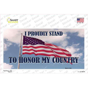 Proudly Stand Wholesale Novelty Sticker Decal