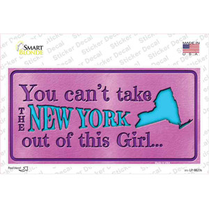 New York Outta This Girl Wholesale Novelty Sticker Decal