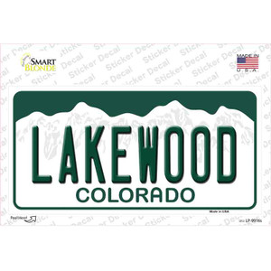 Lakewood Colorado Wholesale Novelty Sticker Decal