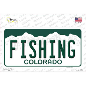 Fishing Colorado Wholesale Novelty Sticker Decal