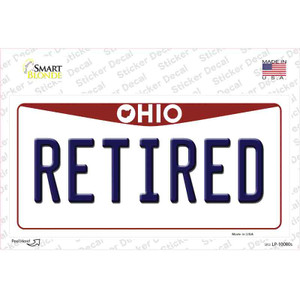 Retired Ohio Wholesale Novelty Sticker Decal
