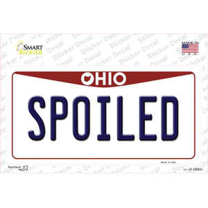 Spoiled Ohio Wholesale Novelty Sticker Decal