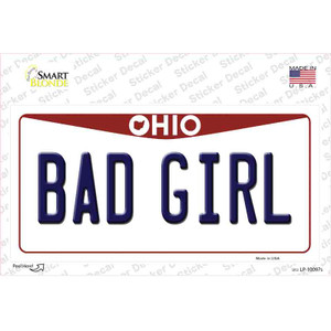 Bad Girl Ohio Wholesale Novelty Sticker Decal