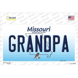 Grandpa Missouri Wholesale Novelty Sticker Decal