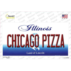 Chicago Pizza Illinois Wholesale Novelty Sticker Decal