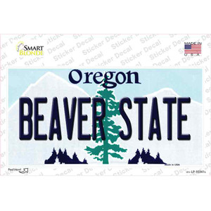 Beaver State Oregon Wholesale Novelty Sticker Decal