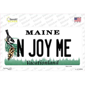 N Joy ME Maine Wholesale Novelty Sticker Decal