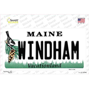 Windham Maine Wholesale Novelty Sticker Decal