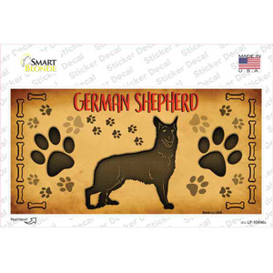 German Shepherd Wholesale Novelty Sticker Decal