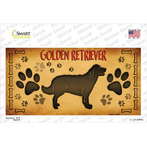 Golden Retriever Wholesale Novelty Sticker Decal
