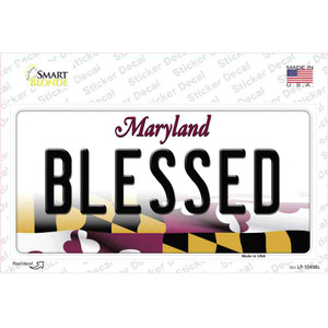 Blessed Maryland Wholesale Novelty Sticker Decal