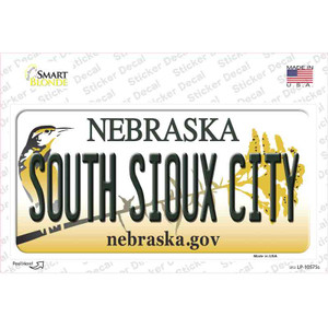 South Sioux City Nebraska Wholesale Novelty Sticker Decal