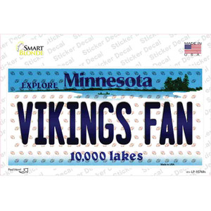 Vikings Fan Minnesota Wholesale Novelty Sticker Decal