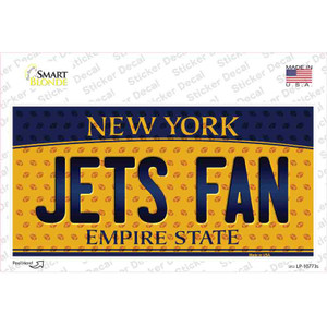 Jets Fan New York Wholesale Novelty Sticker Decal
