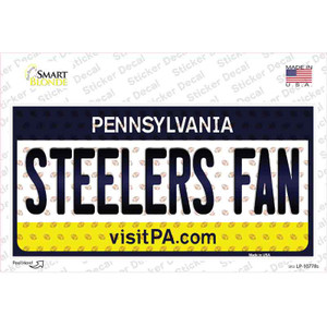 Steelers Fan Pennsylvania Wholesale Novelty Sticker Decal
