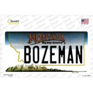 Bozeman Montana State Wholesale Novelty Sticker Decal