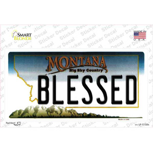 Blessed Montana State Wholesale Novelty Sticker Decal