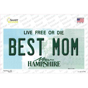 Best Mom New Hampshire State Wholesale Novelty Sticker Decal