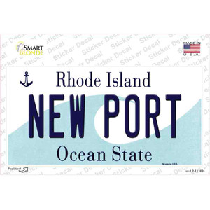 New Port Rhode Island State Wholesale Novelty Sticker Decal