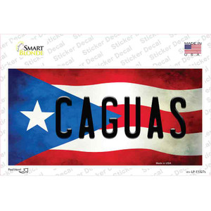Caguas Puerto Rico Flag Wholesale Novelty Sticker Decal