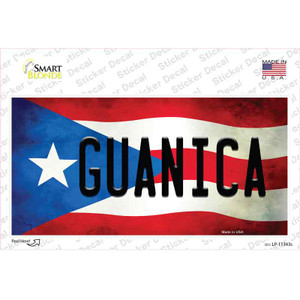 Guanica Puerto Rico Flag Wholesale Novelty Sticker Decal