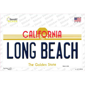 Long Beach California Wholesale Novelty Sticker Decal