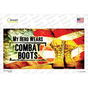 My Hero Wears Combat Boots Wholesale Novelty Sticker Decal