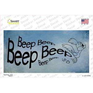 Beep Beep Wholesale Novelty Sticker Decal