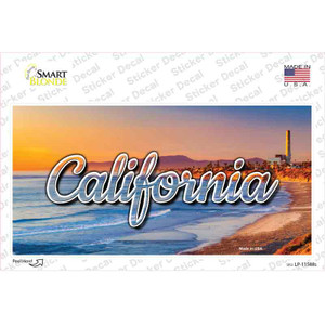 California Beach State Wholesale Novelty Sticker Decal