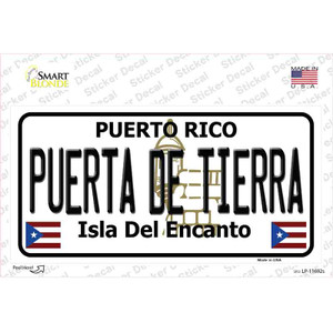Puerta De Tierra Puerto Rico Wholesale Novelty Sticker Decal