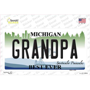 Grandpa Michigan Wholesale Novelty Sticker Decal