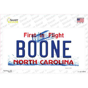 Boone North Carolina Wholesale Novelty Sticker Decal