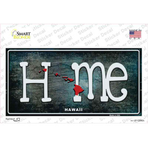 Hawaii Home State Outline Wholesale Novelty Sticker Decal