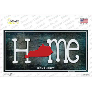Kentucky Home State Outline Wholesale Novelty Sticker Decal