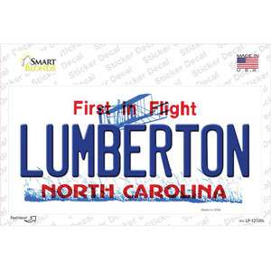 Lumberton North Carolina State Wholesale Novelty Sticker Decal