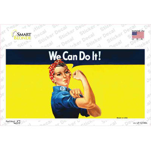We Can Do It Wholesale Novelty Sticker Decal