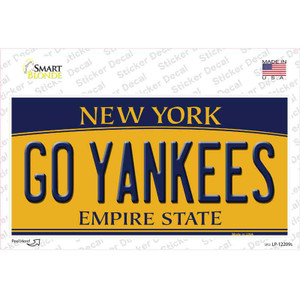 Go Yankees New York Wholesale Novelty Sticker Decal