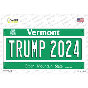 Trump 2024 Vermont Wholesale Novelty Sticker Decal